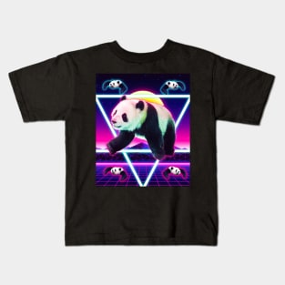 Panda Rave - Raving Panda Kids T-Shirt